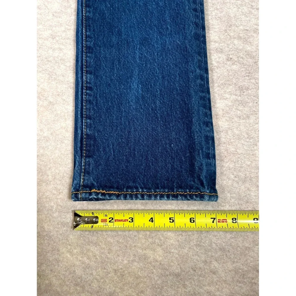 Levi's 501 Original Straight Jeans Mens 31x32‎ Blue Denim Button Fly Authentic